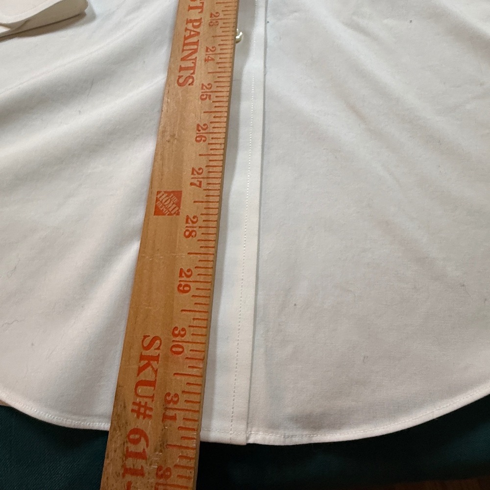 Brooks Brothers Mens Long Sleeve Dress Shirts Pink Stripe + White 16 1/2-2/3 - Picture 5 of 16